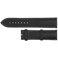 Longines L682124852 21mm Black Leather Watch Strap Fits Models with 21mm Inlets
