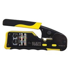 KLEIN TOOLS VDV226-110 Ratchet Crimper,Uninsulated,6-3/32" L 258X36