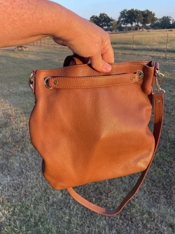 Michael Kors Large Leather Tote Bag - Image 4 of 4