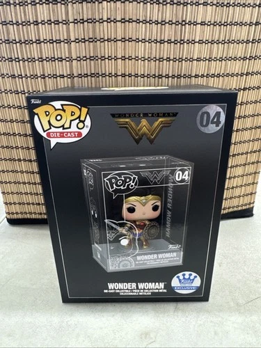 Funko Pop! Die-Cast DC Universe - Wonder Woman - (Funko Shop) #04 Sealed
