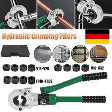Hydraulische Presszange TH+V+U &Oslash;15-32mm Verbundrohr Rohr Kontur Rohrpresszange