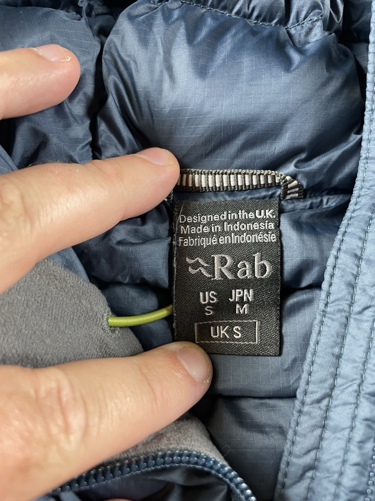 Rab Microlight Alpine Jacket Men’s Size Small Gre… - image 3