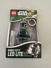 2013 LEGO Star Wars Boba Fett LED Lite Keychain Figure Light - New in Package!