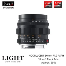 *LIMITED* LIGHT LENS LAB M NOCTILUCENT 50mm f/1.2 ASPH for Leica M =Black Paint=