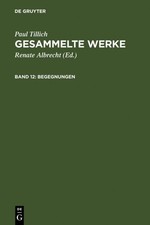 Begegnungen Paul Tillich
