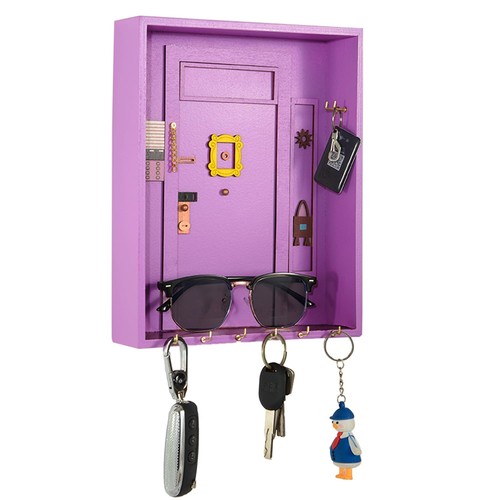 Key Holder Wall Mount, Friends TV Show Merchandise, Cute Key Hooks for Wall, ...