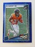 2025 Panini Donruss - Rated Rookie RJ Harvey #312 Optic Preview Blue Scope Prizm