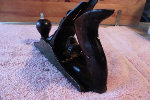 Antik Vintage Stanley Nr. 603 Bedrock Handhobel um 1922 Sweetheart Ära - Bild 3 von 13