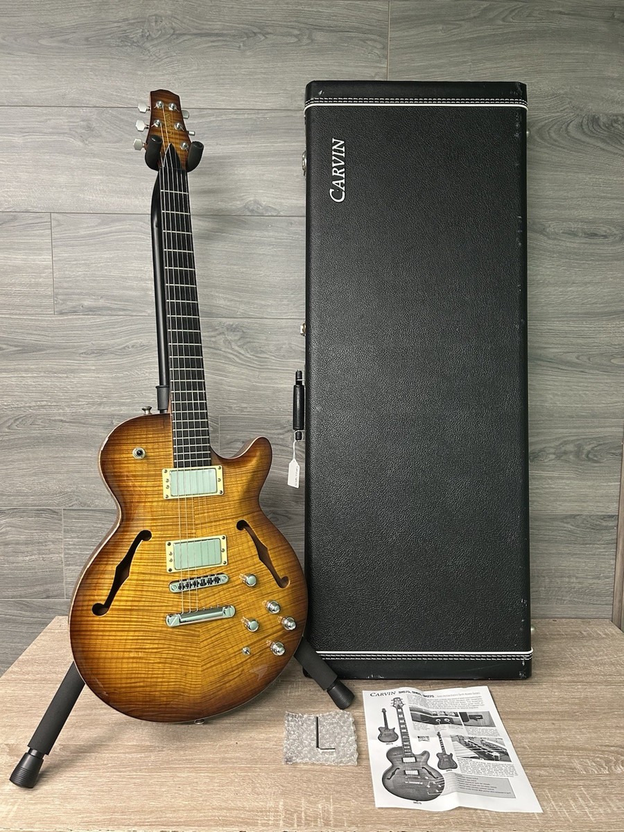 WHIB イジョン サノクトレカ ウマチュン Carvin SH575 Semi-Hollow Electric Synth Access Guitar Piezo w