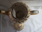 VINTAGE SADLER GOLD SWIRLED and CREAM TEAPOT WITH LID #1601 E Made In England — photo 3