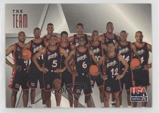 1996 Skybox Texaco USA Basketball Team Team USA (Olympics) #14 kf4
