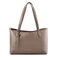 Coccinelle Thess Schultertasche Leder 45Cm #COC-E1VCA110201 (Warm Taupe)