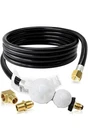 Propane Hose Kit For Mr Heater, Tank Gas Line Hose w/ Regulator 12 Ft F273684