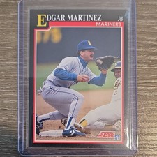Score 1991 Edgar Martinez Seattle Mariners #264 Base Set MLB Baseball Card