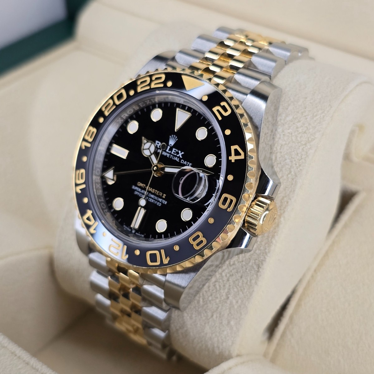 NEW 2026 ROLEX GMT-MASTER II 126713GRNR 40MM ZOMBIE CERAMIC 18K