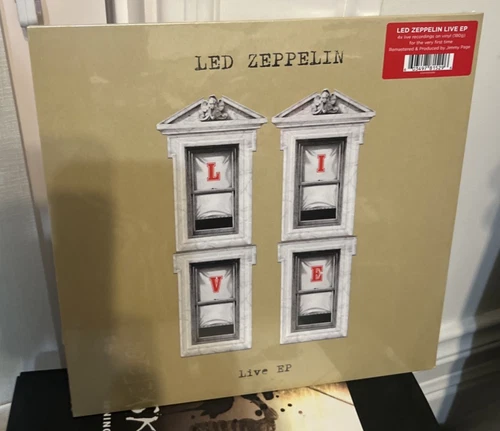 LED ZEPPELIN LIVE VINYL EP 180 GRAM IMPORT VINYL NEW SEALED