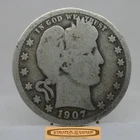 1907 Barber Silver Quarter - #C55784NQ