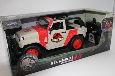 Jurassic Park Legacy Collection Jeep Wrangler Remote Control Vehicle Jada RC New