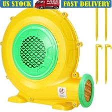 Double Sided Fan Blower 370W Inflatable Pump Bounce House UL ETL Certified New