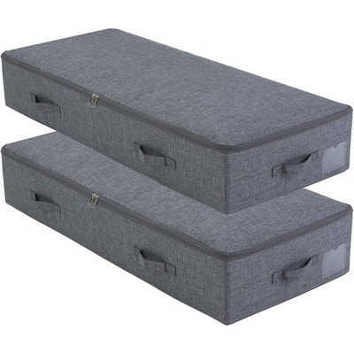 Under Bed Storage Box Extra Large Collapsible Durable Organizing Solution New