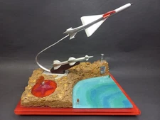 Soviet Vintage Handmade Souvenir, Vintage Table Souvenir USSR, Soviet Propaganda