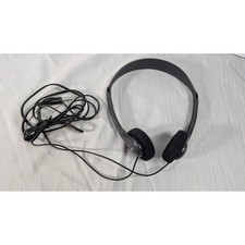Sony MDR-005E Headphones Black Wired On-Ear Lightweight Audio - Tested Working