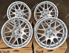 Llantas de aleación DTM plateadas de 19" para BMW X1 E84 + Z3 E36 + Z4 E85 E86 E89 WR