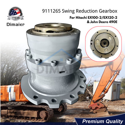 9111265 Swing Reduction Gearbox for Hitachi EX100-2 EX120-2 & John Deere 490E