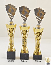 Poker- Skat- Schafkopf- Troph&auml;e / Pokal 3er set oder einzeln incl. Beschriftung