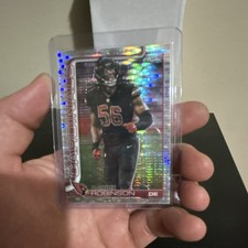 Topps Chrome Darius Robinson #9 Arizona Cardinals Parallel Football Card