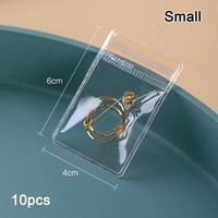 10Pcs/Set Jewelry Bag Pouches Anti-Oxidation Bag Jewelry Storage Organizer Box