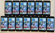 LOT OF THIRTEEN USED GSM UNLOCKED APPLE iPhon...