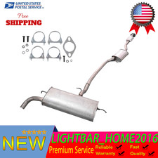 Rear Catalytic+Front+Rear Muffler For 10-17 Chevrolet Equinox & GMC Terrain 2.4L