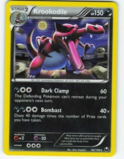 Krookodile - Holo - 66/108 Dark Explorers - Pokémon TCG - 2012