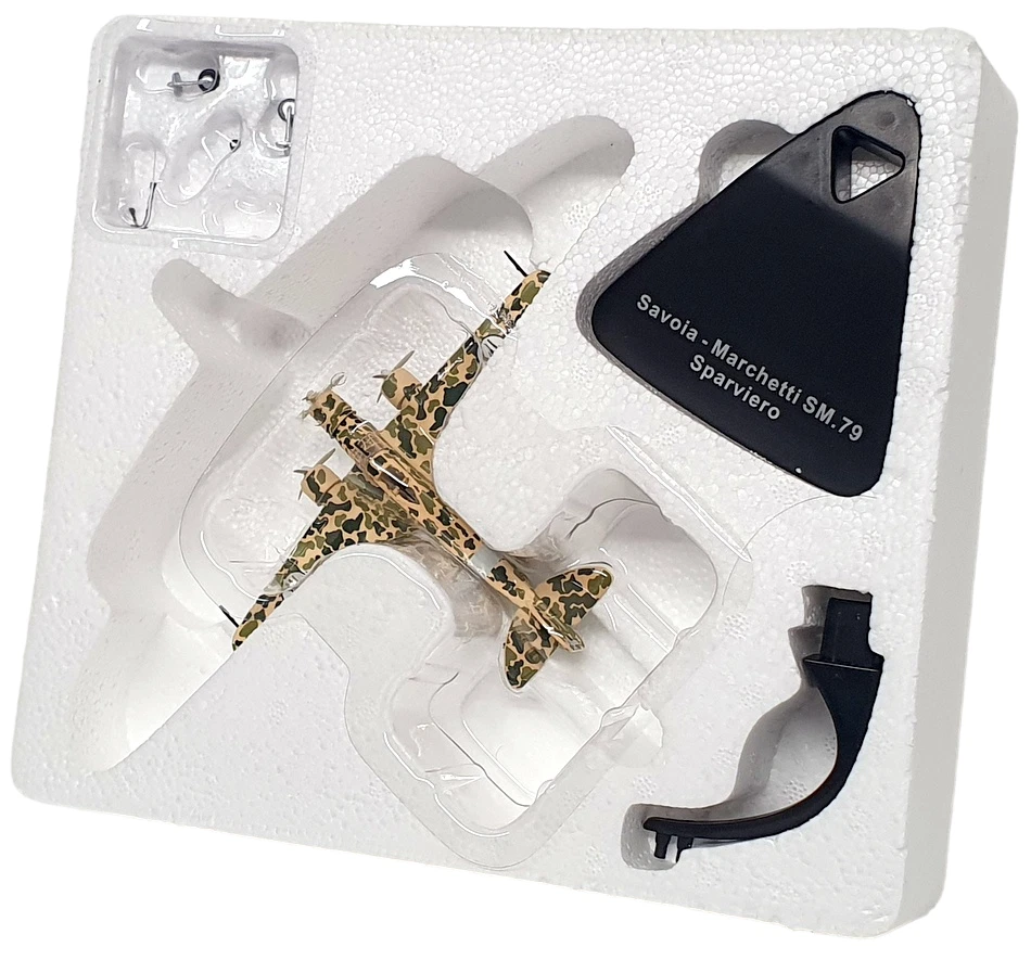 Atlas Editions 1/144 Scale 4 646 120 - Savoia Marchetti SM.79 Sparviero - Image 4 of 4