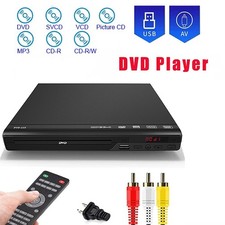 1080p DVD Player All Region Free DVD CD USB Player with AV RCA Output US O1V2