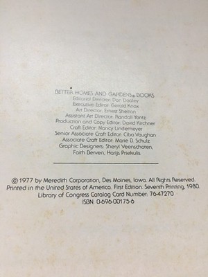 本 America in Patchwork 展示カタログ 1977年