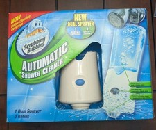 New automatic shower cleaner. Scrubbing bubbl...