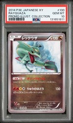 Rayquaza 100/XY-P Promo Japanese Illustration Collection