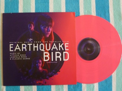 EARTHQUAKE BIRD Soundtrack/Film Score LP PINK VINYL Lakeshore/Invada 2019 UK