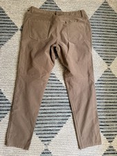 Lululemon ABC Slim Fit 5 Pocket Pant Utilitech Mens Size 32x30 Artifact Brown