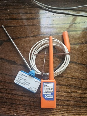 SenseAnywhere Temp Probe Sensor w Cable   Alcami Calibrated   Life Science / GxP