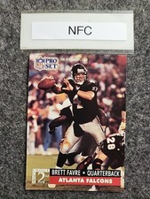 1991 Pro Set - 2nd Round Draft Choice Brett Favre #762 (RC)