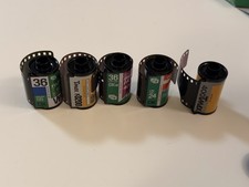 Assorted 35mm film, Fujifilm, Kodak, Velvia, 3200, Etc