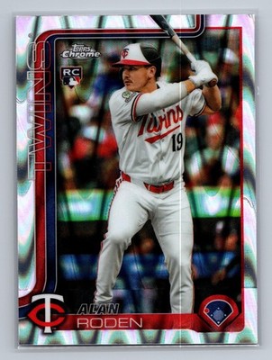 2025 Topps Chrome Update #USC41 Alan Roden RayWave Refractor