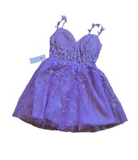 Wear Your Love Pink Lace Embroidered Midi Dress Size 12 Bridal Formal Evening