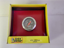 Auto Meter 2431 Traditional Chrome Mechanical Water Temp Gauge 140-280 F 2 116