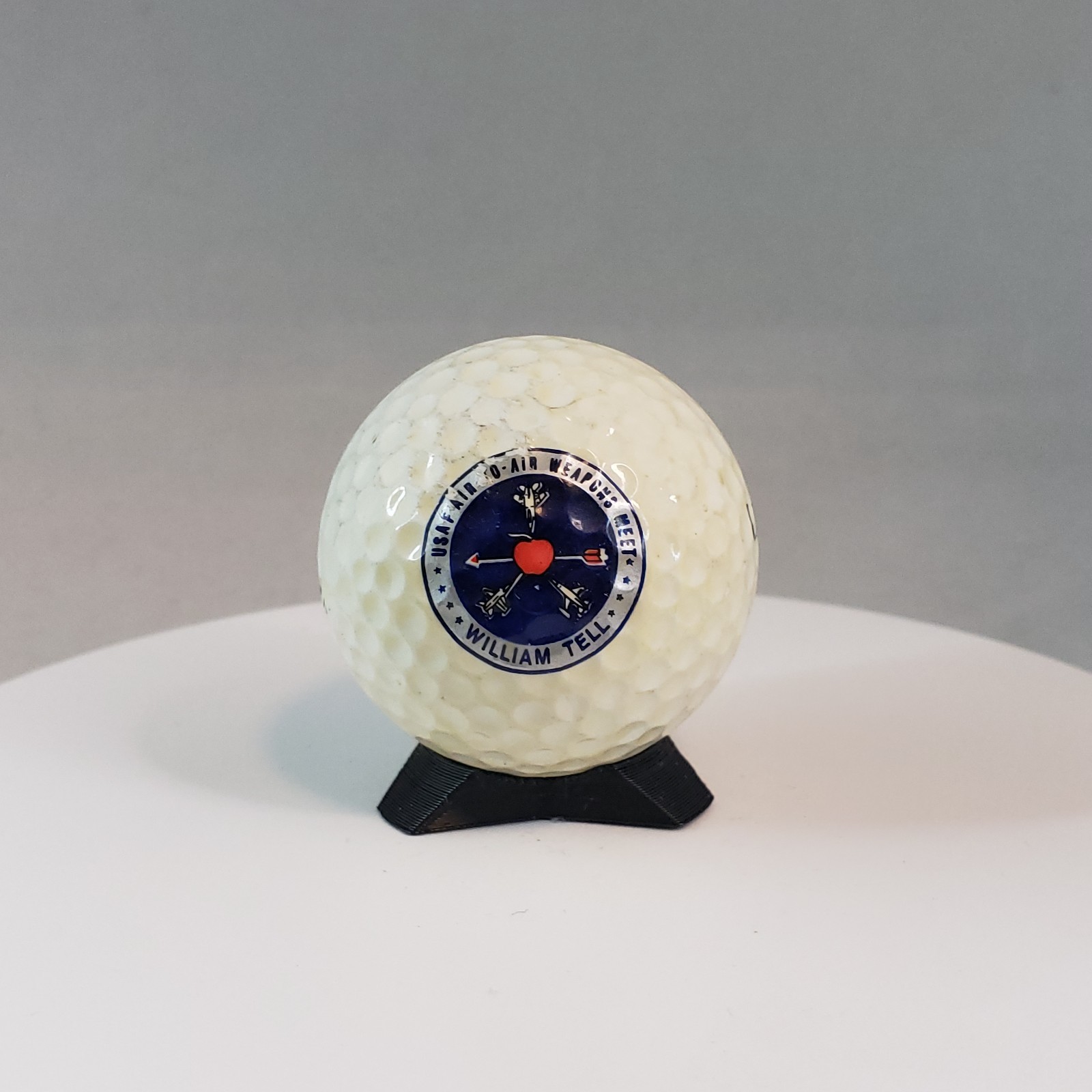 USA Air to Air Weapons meet William Tell - Logo Golf Ball - Collectable / Rare