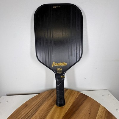 Franklin Sports Carbon STK Pickleball Paddle JW Johson Signature Black 17 mm