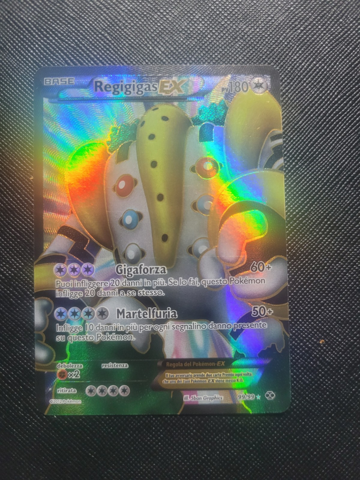 Regigigas EX 99/99 - Next Destinies - Full Art - Italienisch - NM-